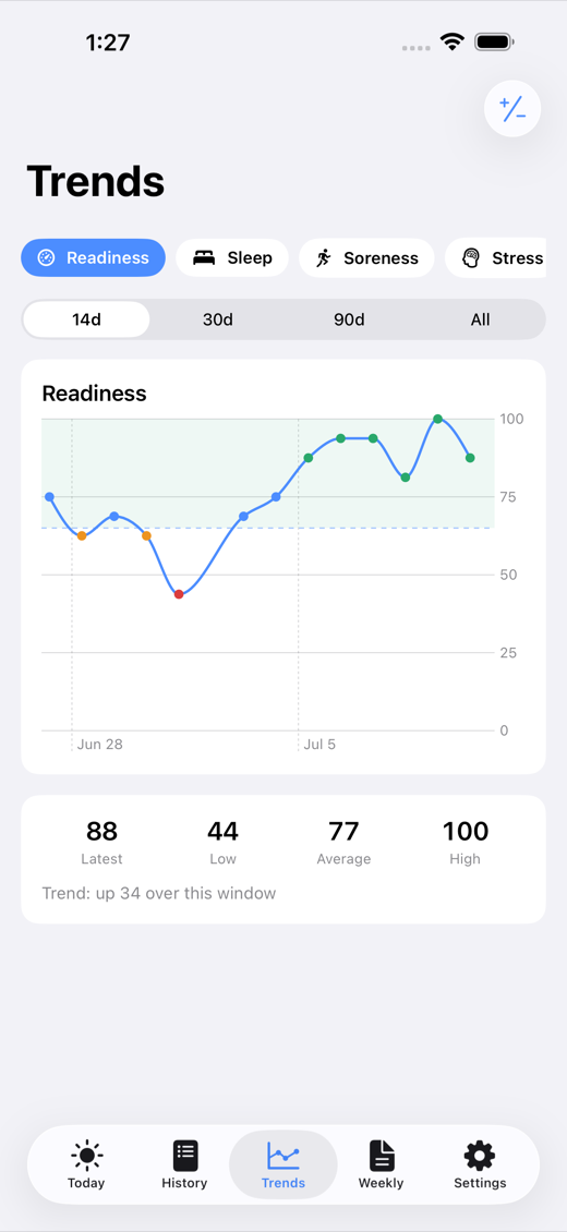 Readyline screenshot 3