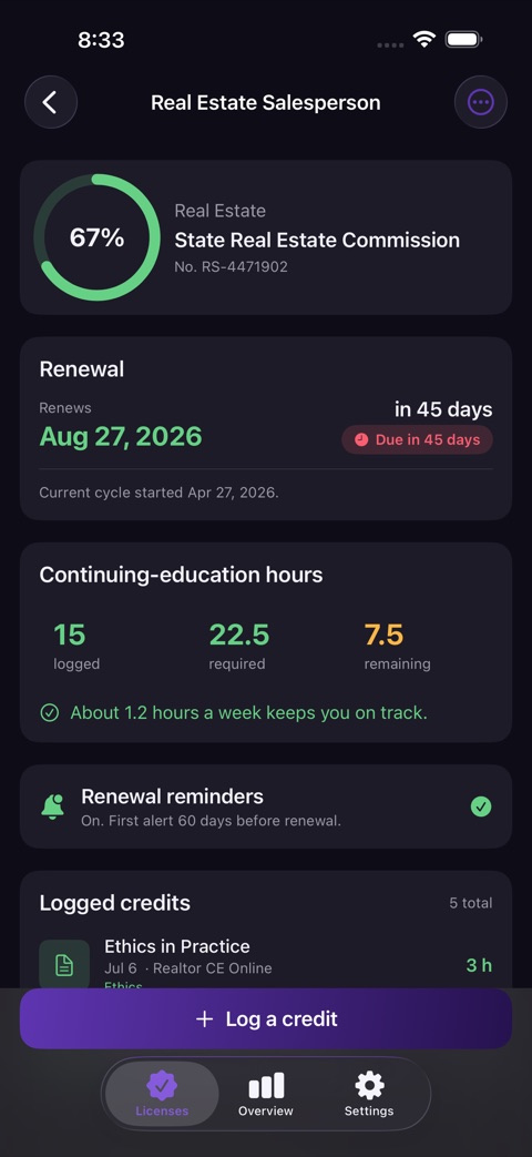 RenewReady screenshot 2