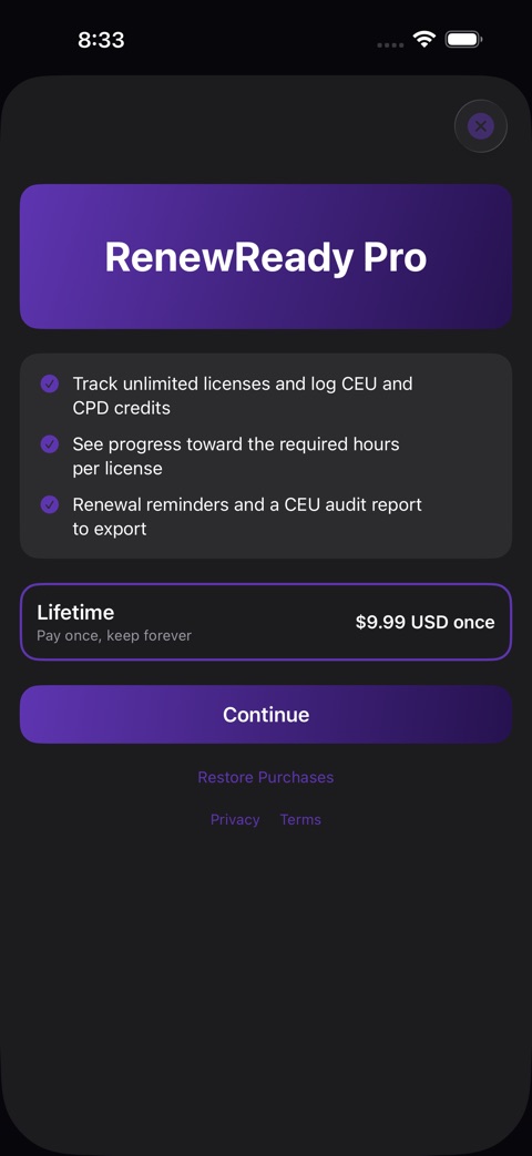 RenewReady screenshot 4