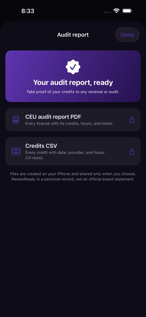 RenewReady screenshot 5