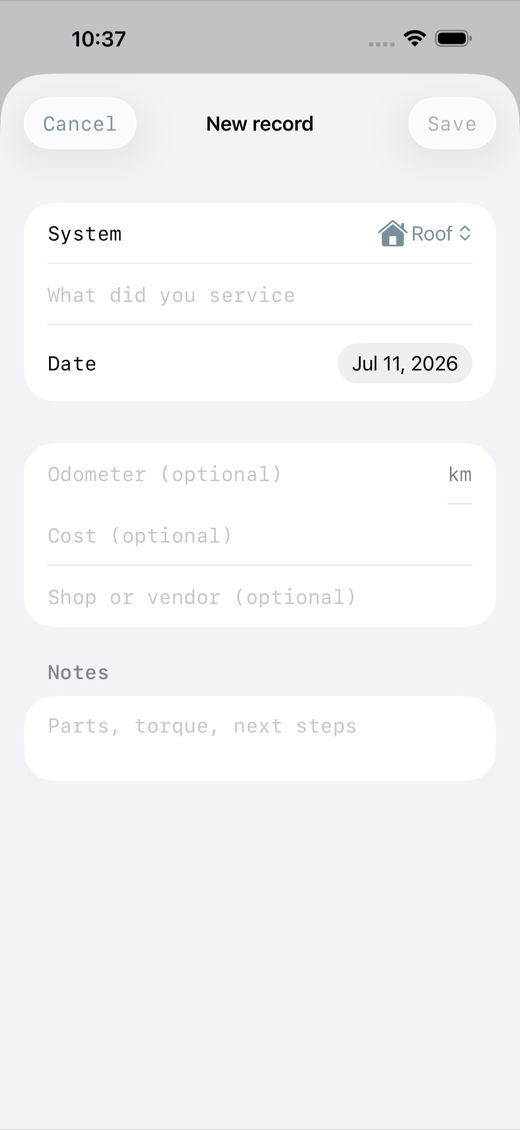 RigBook screenshot 2