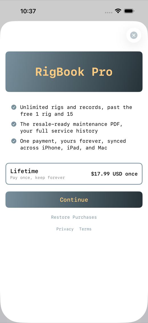 RigBook screenshot 4
