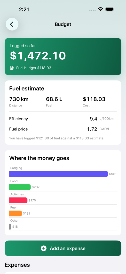 RoamPlan screenshot 3