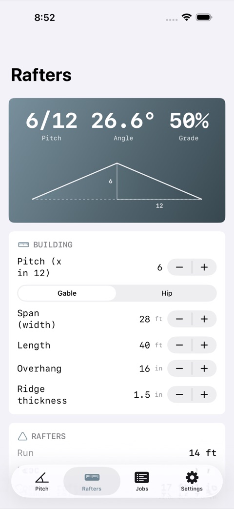 RoofPitch screenshot 2