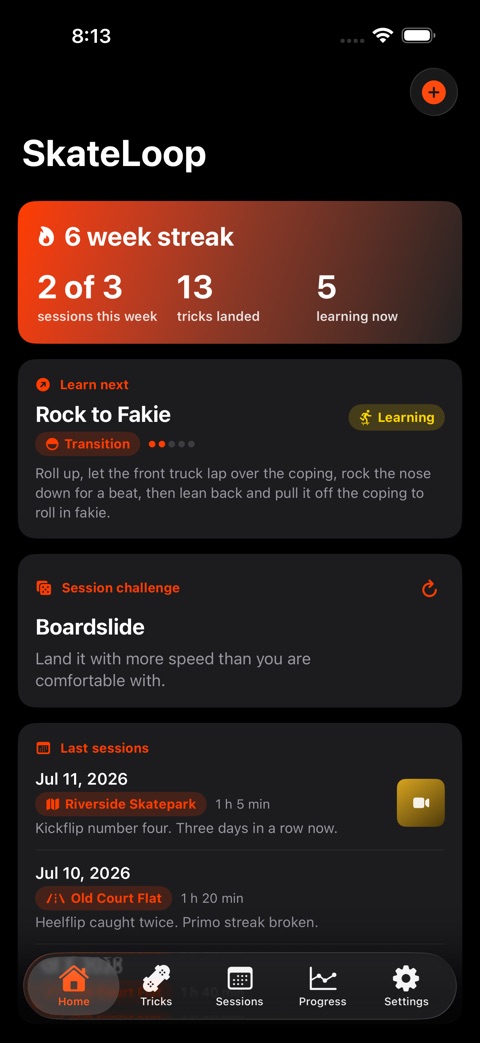 SkateLoop screenshot 1
