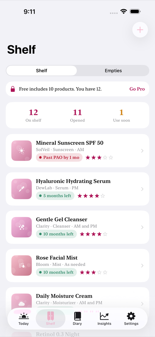 SkinRitual screenshot 2