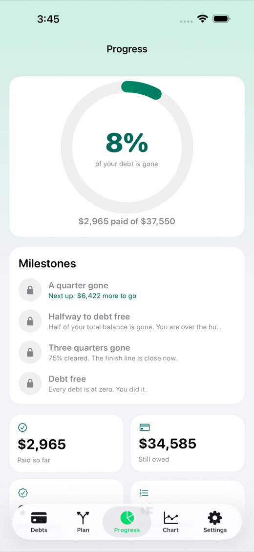 SnowballPay screenshot 3