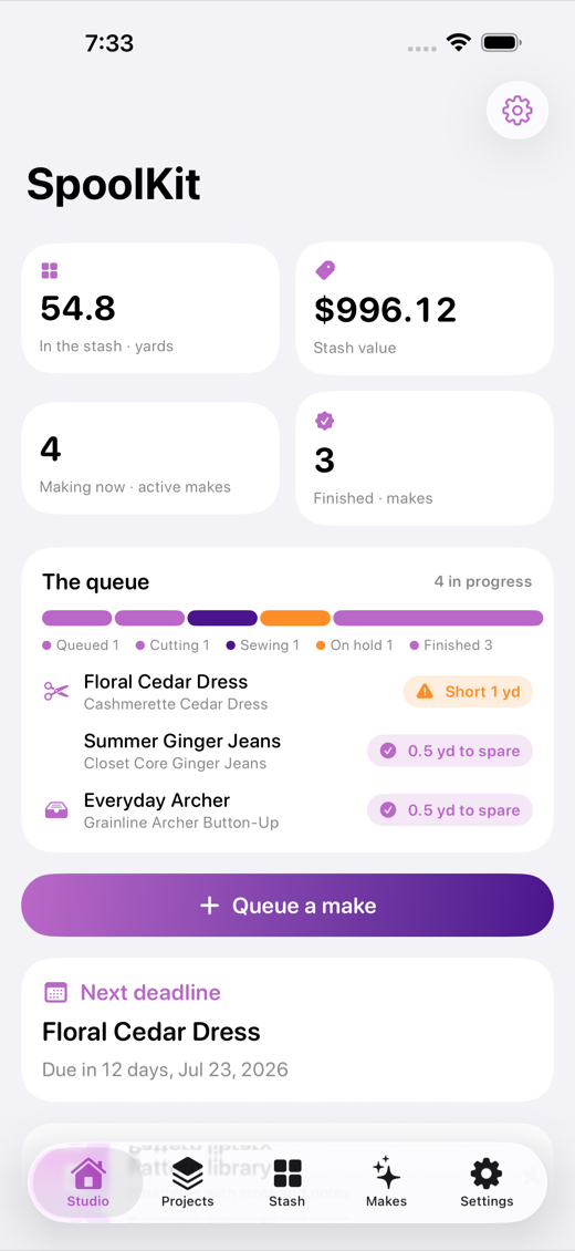 SpoolKit screenshot 1