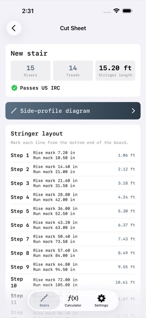 StairWright screenshot 3
