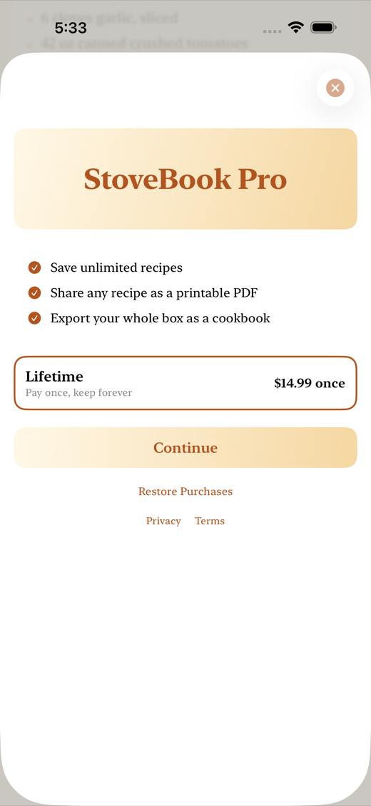StoveBook screenshot 4