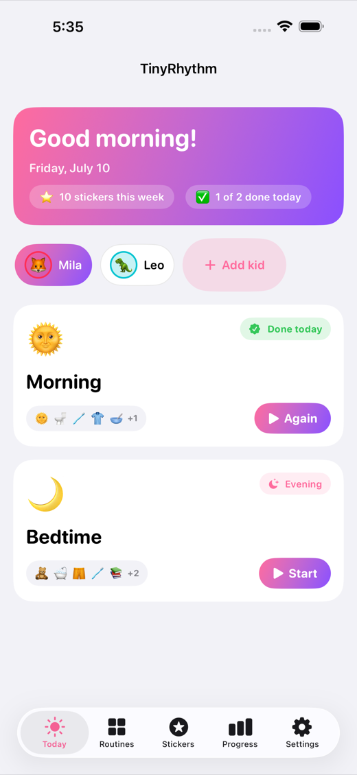 TinyRhythm screenshot 1