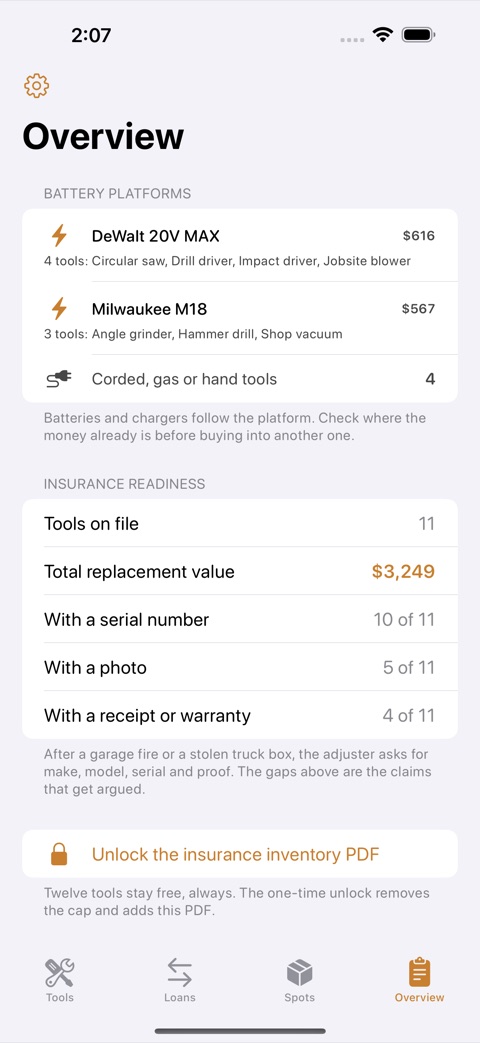 ToolCrib screenshot 3