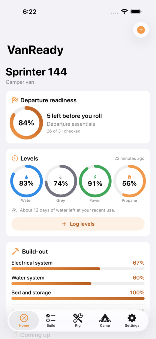VanReady screenshot 1