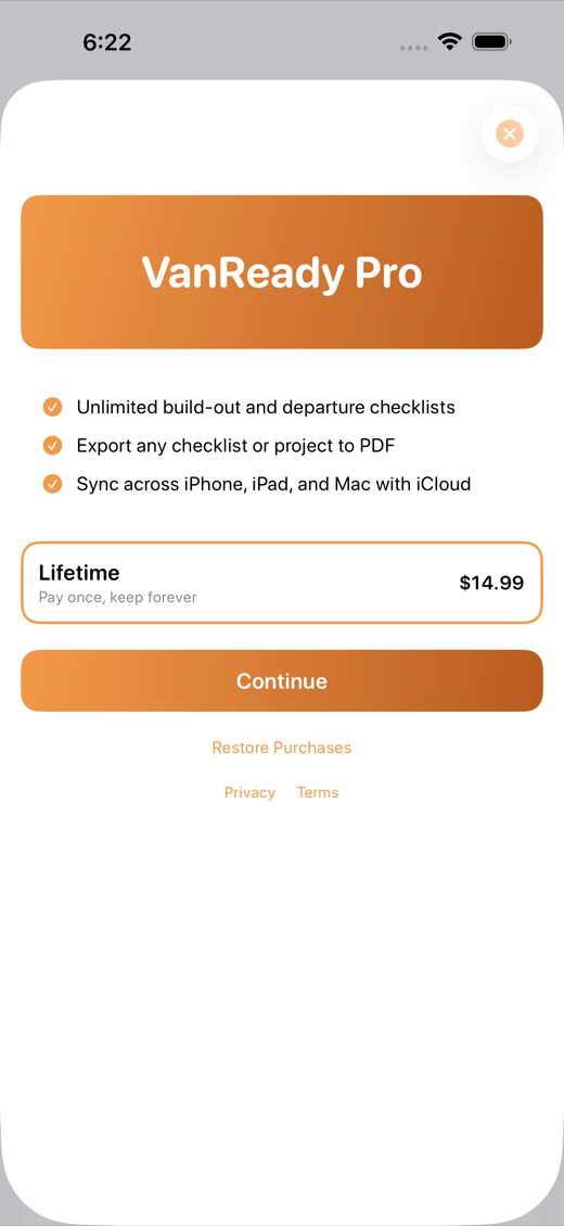 VanReady screenshot 4