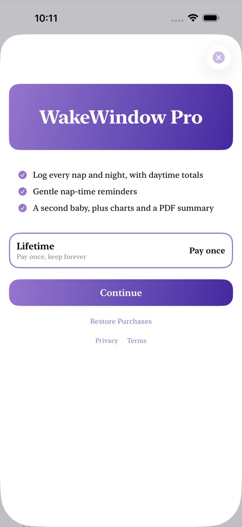 WakeWindow screenshot 4