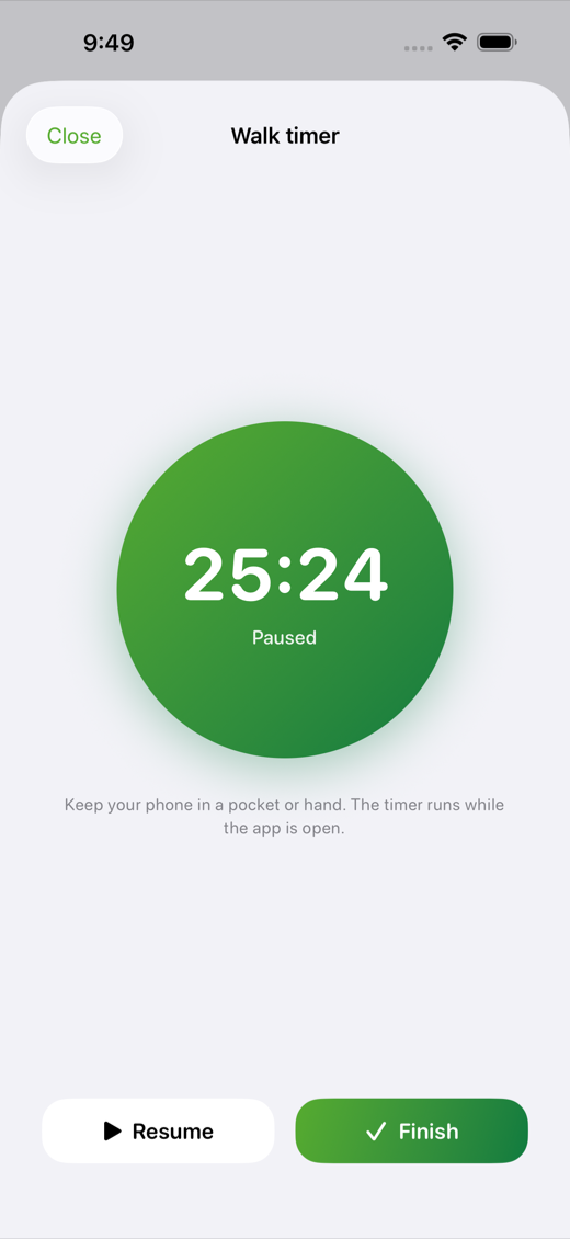 WalkQuest screenshot 2