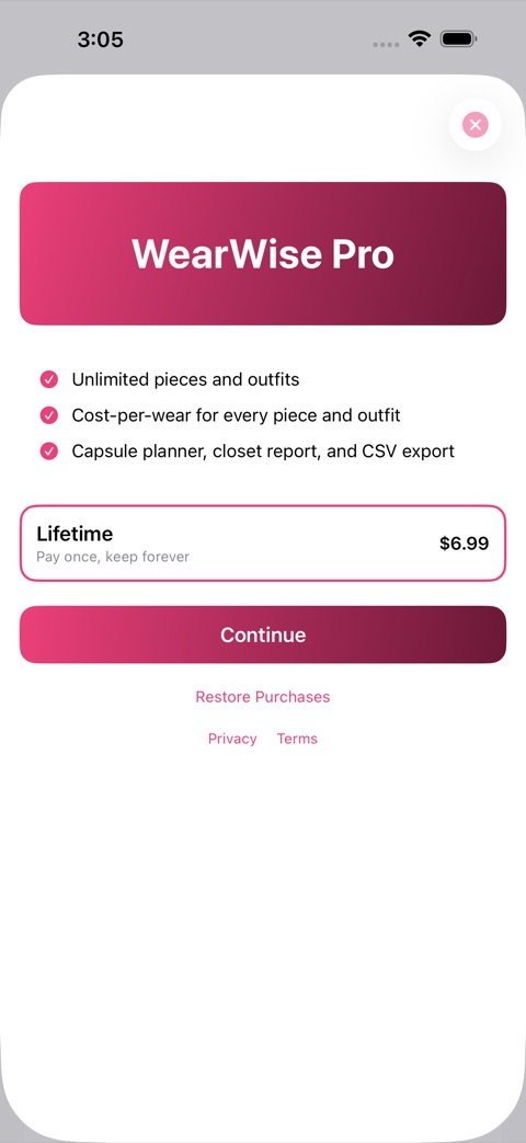 WearWise screenshot 4